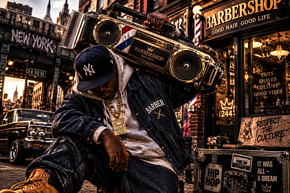 90’s Hip Hop × Barber Culture